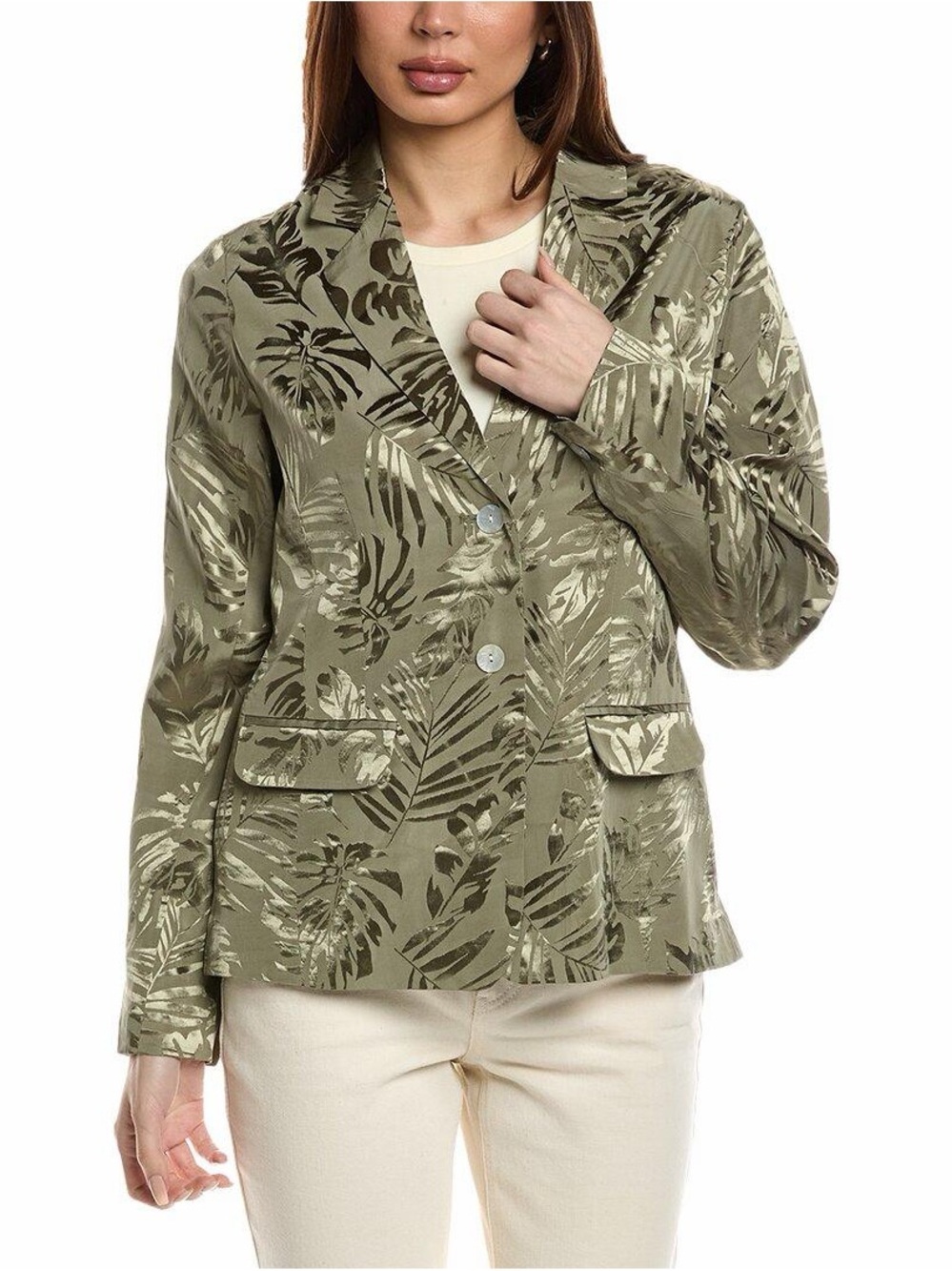 Tommy Bahama Olive Green Botanical Blazer